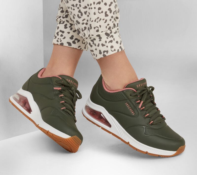 Skechers Παπούτσι Γυναικείο Uno 2-2ND Best 155542-OLV - Image 3
