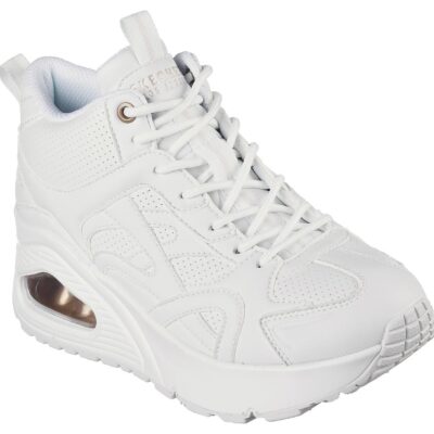 Skechers Παπούτσι Γυναικείο - Uno Hi - Her Friends - 155680-WHT WHITE