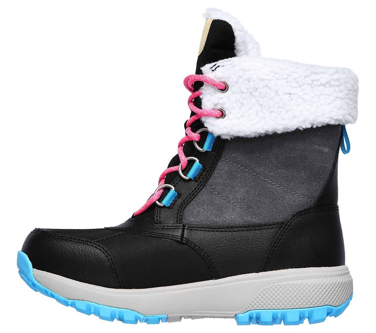 Skechers Μποτάκι Γυναικείο On the GO Outdoors Ultra - Snow Capped 15570-BKMT Black - Image 4