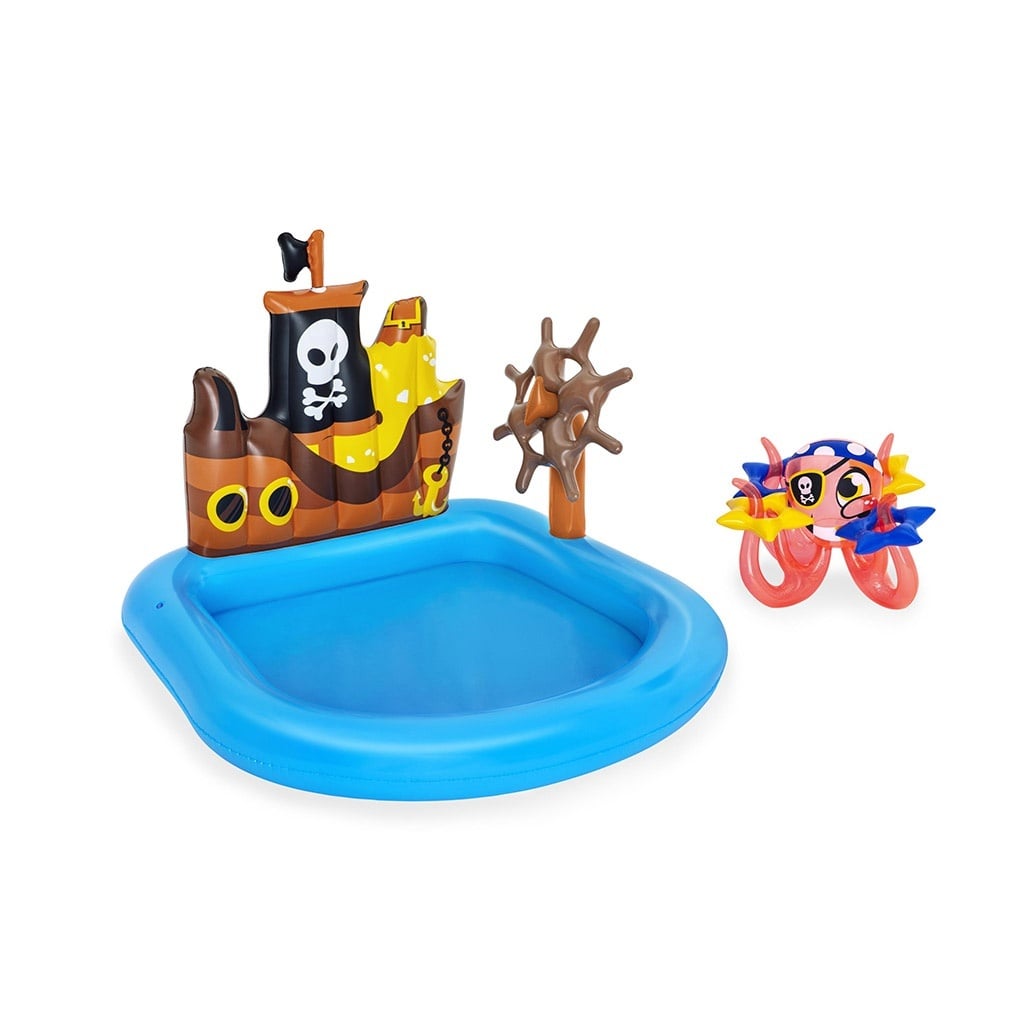 Bestway Παιδική Φουσκωτή Πισίνα - 52211 Ships Ahoy Play Center 140X130X104CM - 15736 - Multi