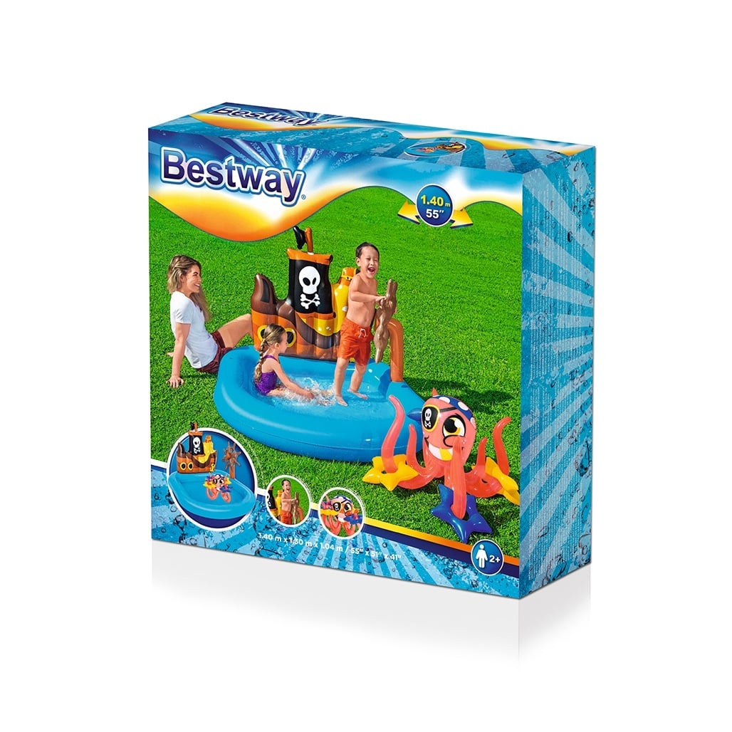Bestway Παιδική Φουσκωτή Πισίνα - 52211 Ships Ahoy Play Center 140X130X104CM - 15736 - Multi - Image 7