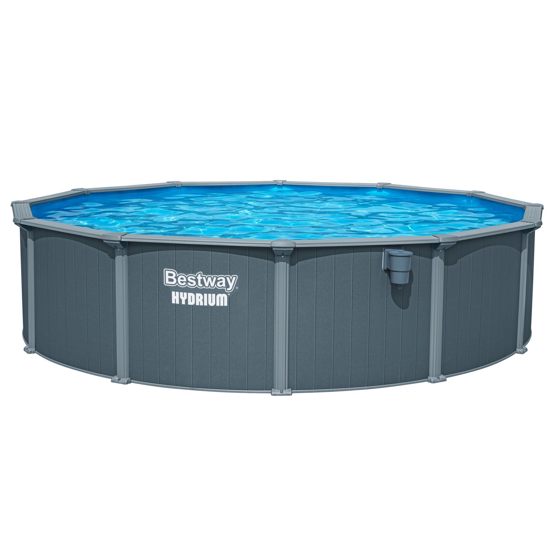 Bestway Πισίνα με ενισχυμένη κατασκευή - 561CS Hydrium 549X132CM Pool Set - 15769 - Grey