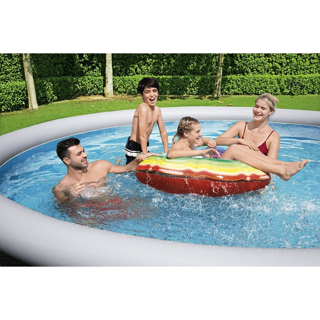 Best Way Στρογγυλή Πισίνα Φουσκωτή - Fast Pool Set 457x107cm - 15792 - Image 4