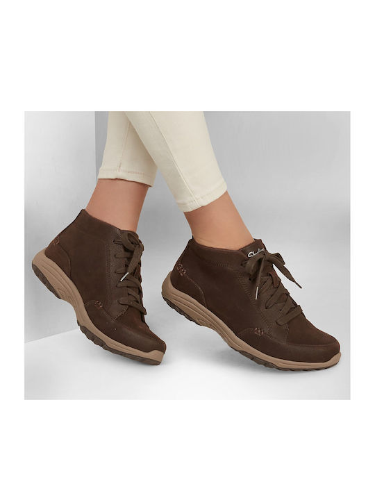 Skechers Μποτάκι Γυναικείο - Relaxed Fit: Reggae Fest 2.0 - Strike Boots 158387-CHOC Chocolate - Image 2