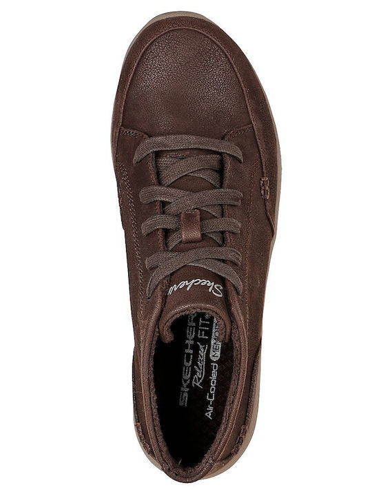 Skechers Μποτάκι Γυναικείο - Relaxed Fit: Reggae Fest 2.0 - Strike Boots 158387-CHOC Chocolate - Image 3