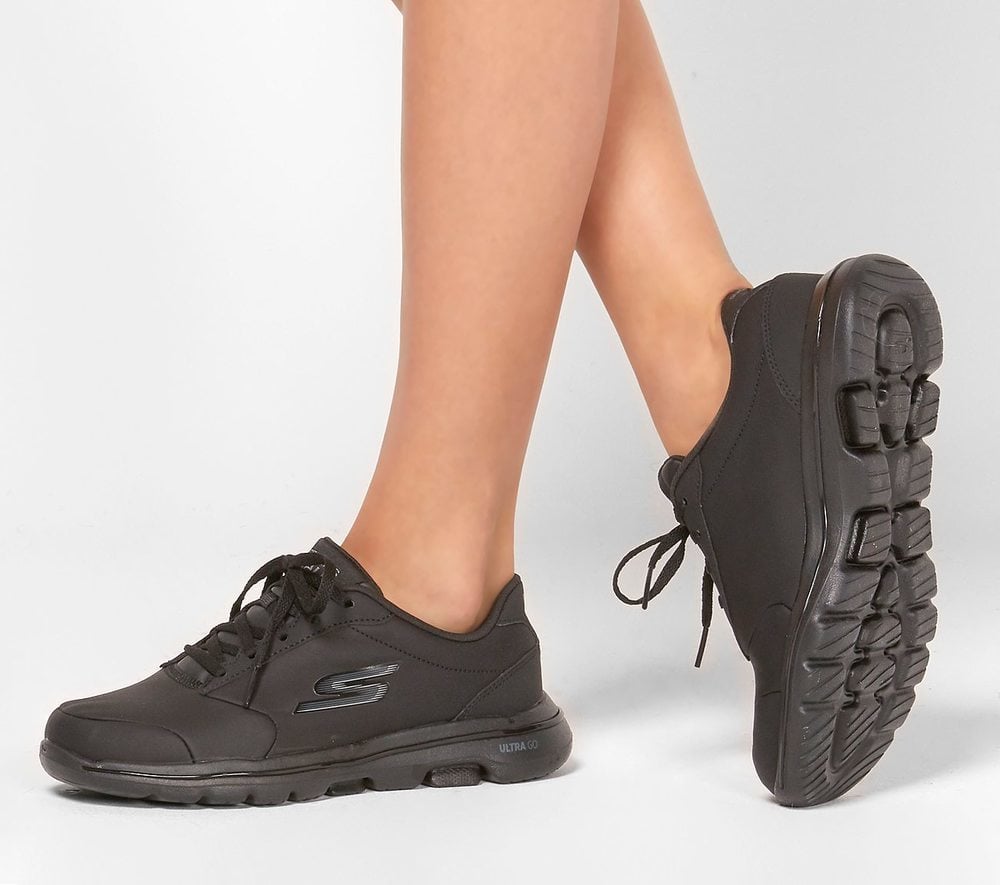 Skechers Παπούτσι Γυναικείο - Go Walk 5 - Magnific 15947_BBK Black - Image 4