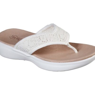 Skechers Σαγιονάρα Γυναικεία On the GO Luxe - Queen Bee - DAZZLING 16279 NAT Natural