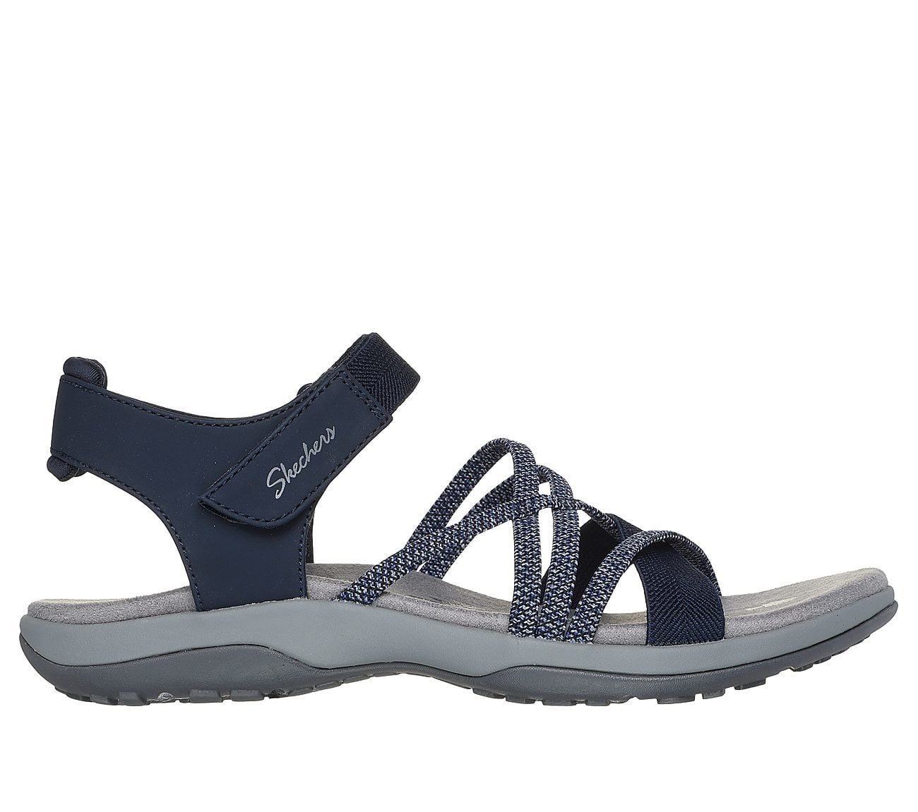 Skechers Γυναικείο Πέδιλο-Σανδάλι - Reggae Slim - Meadow Grazer - 163193-NVY Navy - Image 5