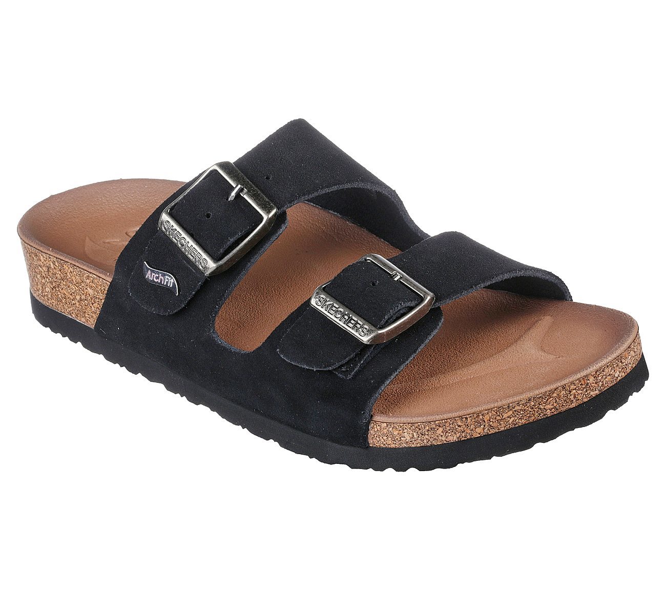 Skechers Γυναικείο Πέδιλο-Σανδάλι - Arch Fit Granola - 163315-BLK Black