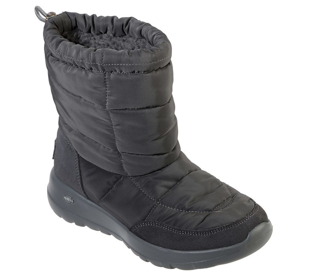 Skechers Μποτάκι Γυναικείο -On the GO Joy - Stay Cozy 16615-CHAR Gray