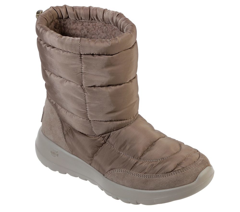 Skechers Μποτάκι Γυναικείο -On the GO Joy - Stay Cozy 16615-DKTP Brown