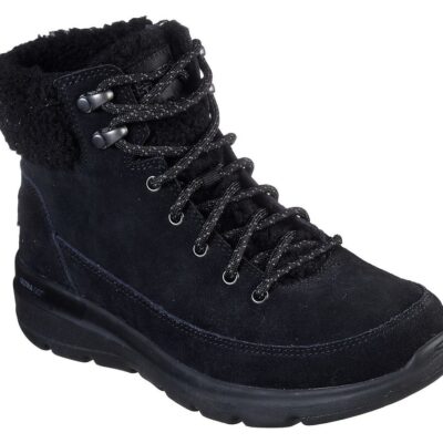 Skechers Μποτάκι  Γυναικείο - On the GO Glacial Ultra - Woodlands 16677-BBK Black