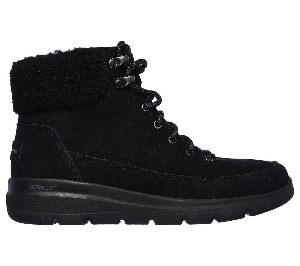 Skechers Μποτάκι Γυναικείο - On the GO Glacial Ultra - Woodlands 16677-BBK Black - Image 2