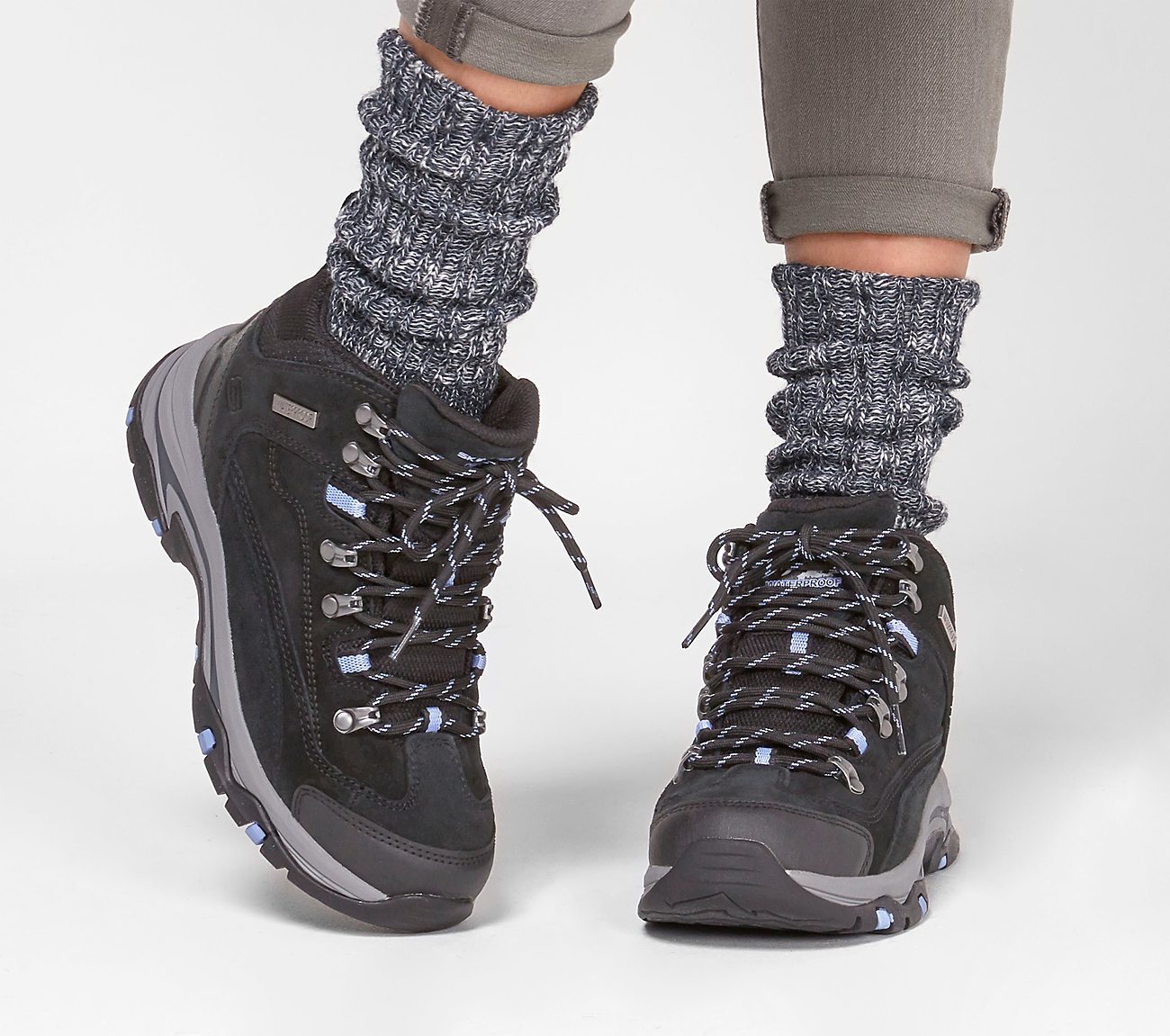 Skechers Μποτάκι Γυναικείο - Relaxed Fit: Trego - Alpine Trail 167004-BKCC - Image 4