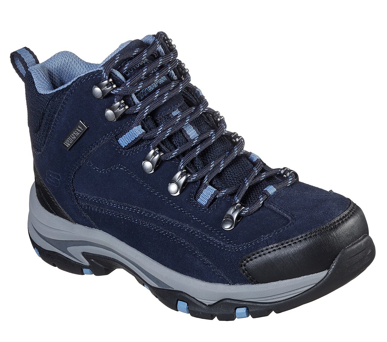 Skechers Μποτάκι Γυναικείο - Relaxed Fit: Trego - Alpine Trail 167004-NVGY NAVY