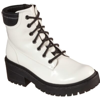 Skechers Μποτάκι Γυναικείο - Teen Spirit - Retro Shine - 167057-WHT