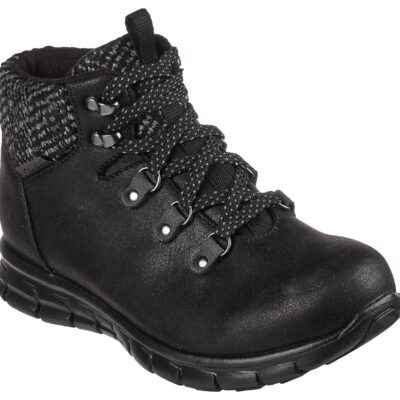 Skechers Μποτάκι Γυναικείο - Synergy - Cold Daze - 167200-BBK - Black