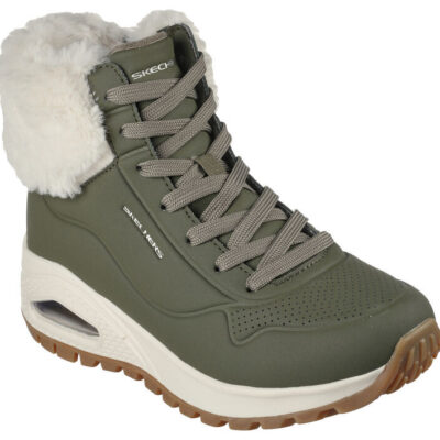 Skechers Μποτάκι Γυναικείο - Modern Comfort Winter Uno Rugged - 167274-OLV