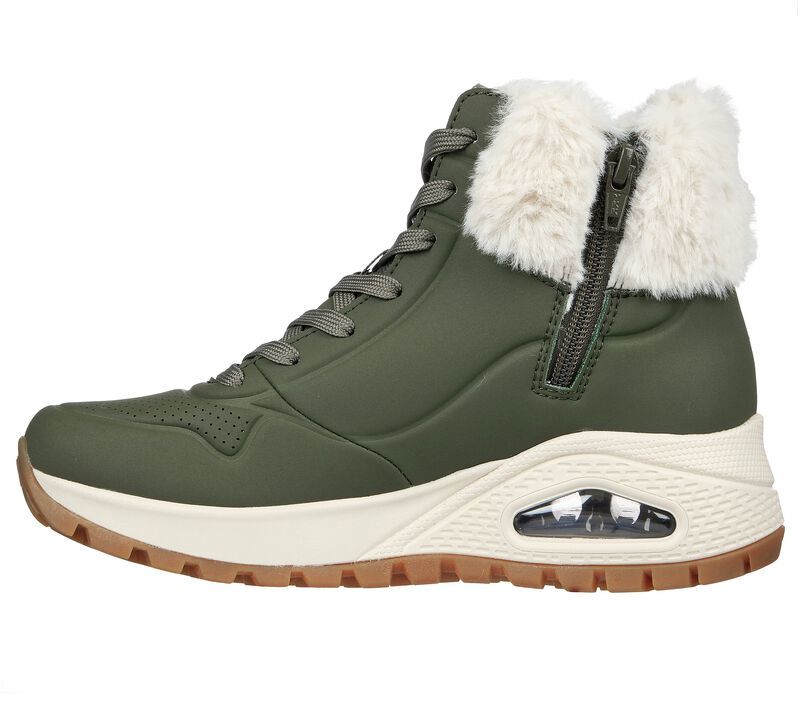 Skechers Μποτάκι Γυναικείο - Modern Comfort Winter Uno Rugged - 167274-OLV - Image 5