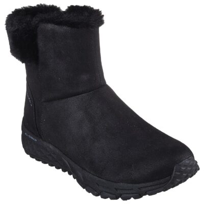 Skechers Μποτάκι Γυναικείο - Escape Plan - Cozy Collab - 167413-BBK