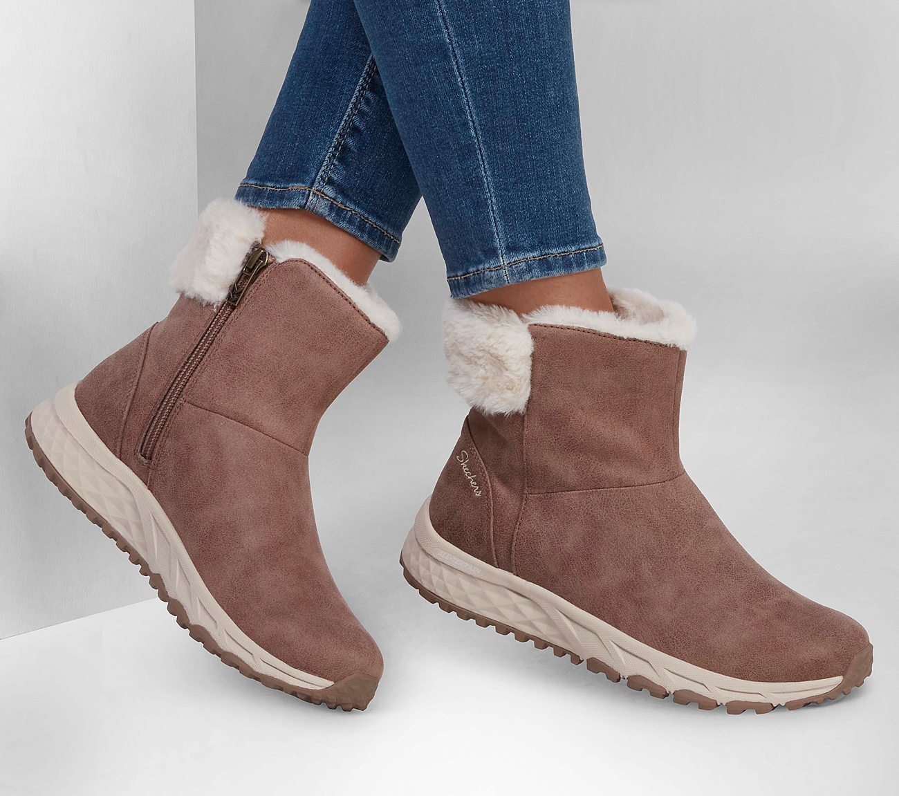 Skechers Μποτάκι Γυναικείο - Escape Plan - Cozy Collab - 167413-TPE - Image 2