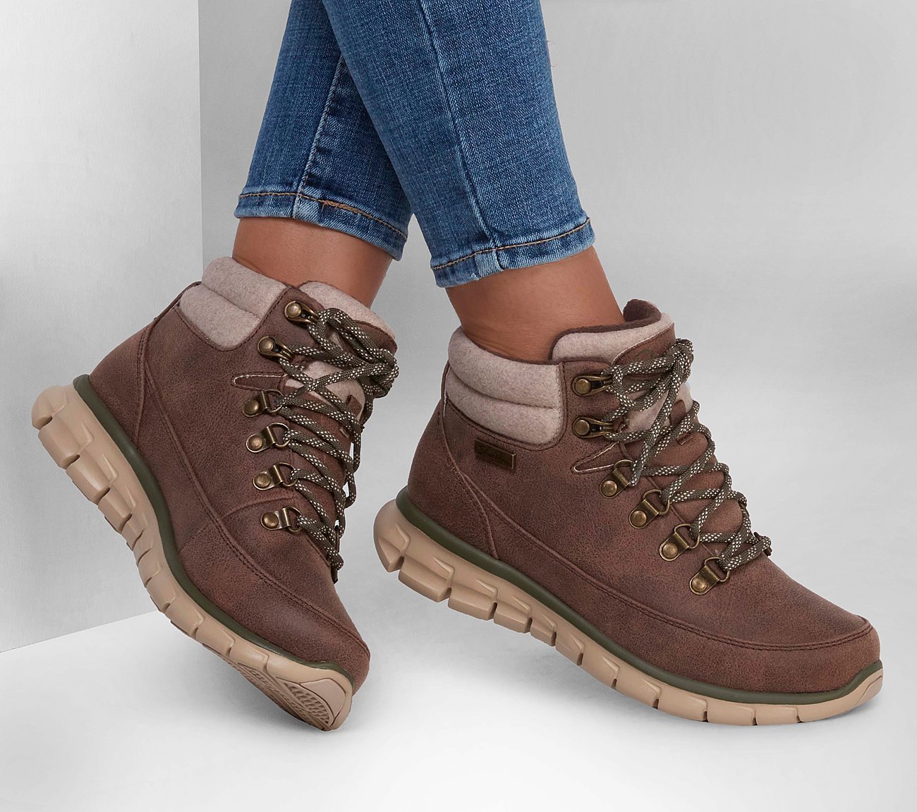 Skechers Μποτάκι Γυναικείο - Synergy - Cool Seeker 167425-BRN BROWN - Image 5