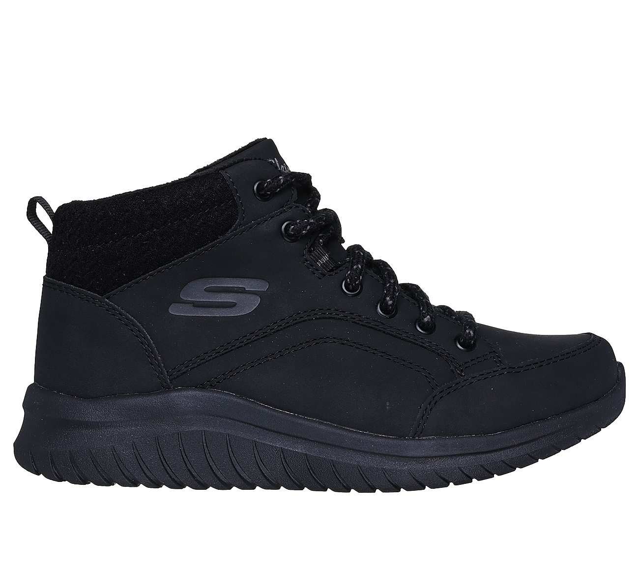 Skechers Μποτάκι Γυναικείο - Ultra Flex 2.0 - Casual Mix 167973-BBK Black - Image 6