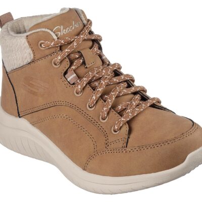 Skechers  Μποτάκι Γυναικείο - Ultra Flex 2.0 - Casual Mix 167973-CSNT  BROWN