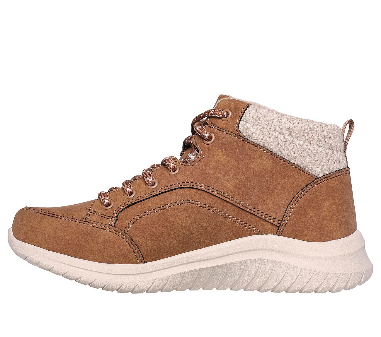 Skechers Μποτάκι Γυναικείο - Ultra Flex 2.0 - Casual Mix 167973-CSNT BROWN - Image 2