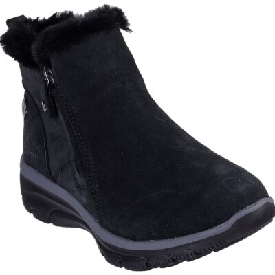 Skechers Μποτάκι Γυναικείο - Easy Going - High Zip 2 168042-BBK Black