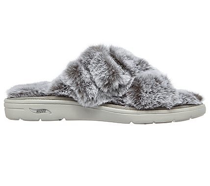 Skechers Γυναικεία Παντόφλα - GO Lounge 175100-GRY - Image 4