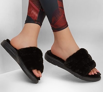 Skechers Γυναικεία Παντόφλα - GO Lounge: Arch Fit Lounge - Unwind 175105-BBK - Image 2