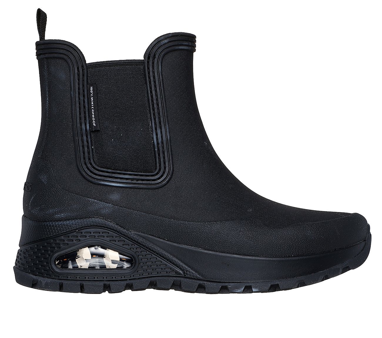 Skechers Μποτάκι Γυναικείο - Uno Rugged - Dancing N The Rain 177183-BBK Black - Image 2