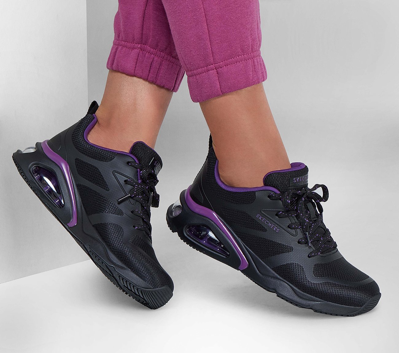 Skechers Παπούτσι Γυναικείο - Tres-Air Uno - Modern Aff-Air 177421-BBK - Black - Image 2