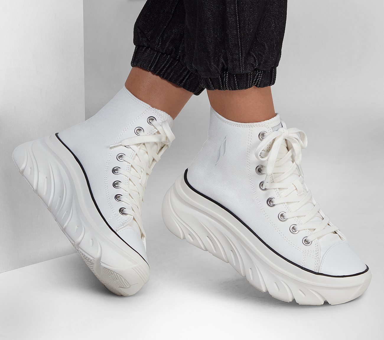 Skechers Παπούτσι Γυναικείο - Funky Street - Groove Way 177430-WHT - White - Image 5