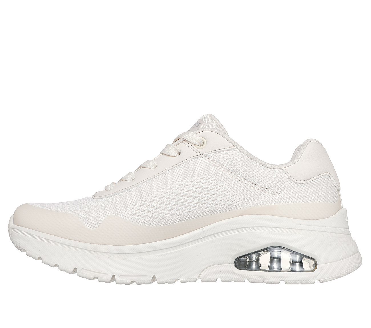 Skechers Παπούτσι Γυναικείο - Uno Flex - Spring On Air 177794-OFWT WHITE - Image 2