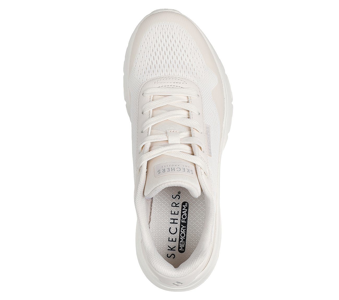 Skechers Παπούτσι Γυναικείο - Uno Flex - Spring On Air 177794-OFWT WHITE - Image 4