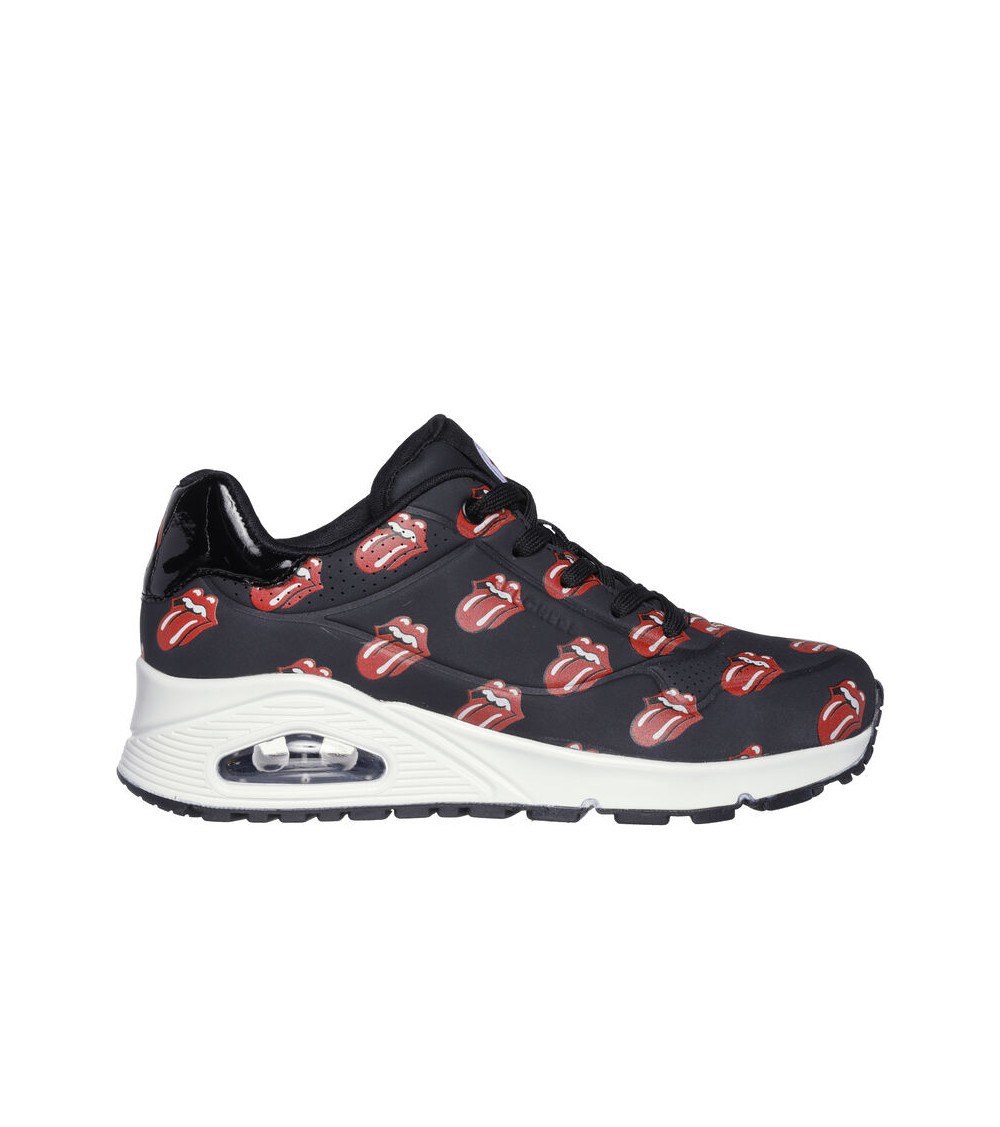 Skechers Παπούτσι Γυναικείο - Women's Rolling Stones: Uno - Say It Loud 177964-BKRD - Image 4