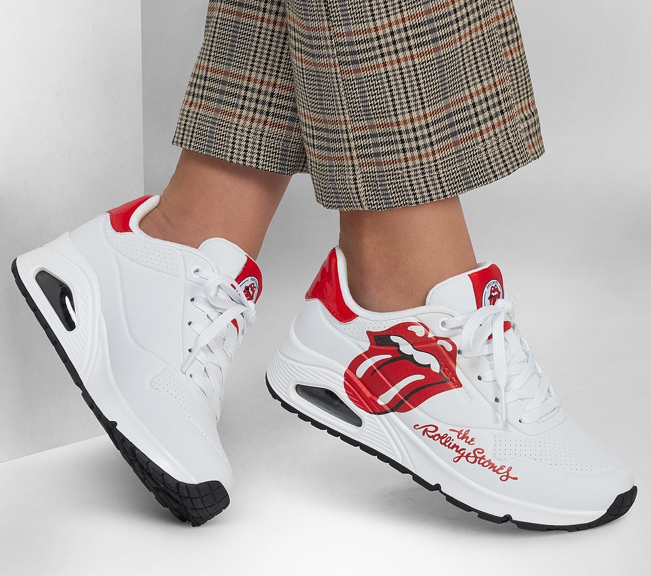 Skechers Παπούτσι Γυναικείο - Rolling Stones: Uno - Rolling Stones Single! 177965-WRD - Image 5
