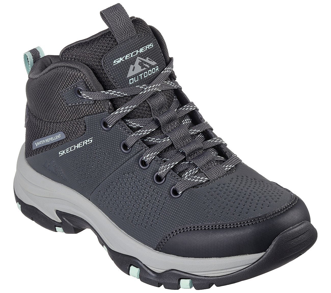 Skechers Μποτάκι Γυναικείο - Relaxed Fit: Trego - Trail Kismet 180001-CHAR GRAY