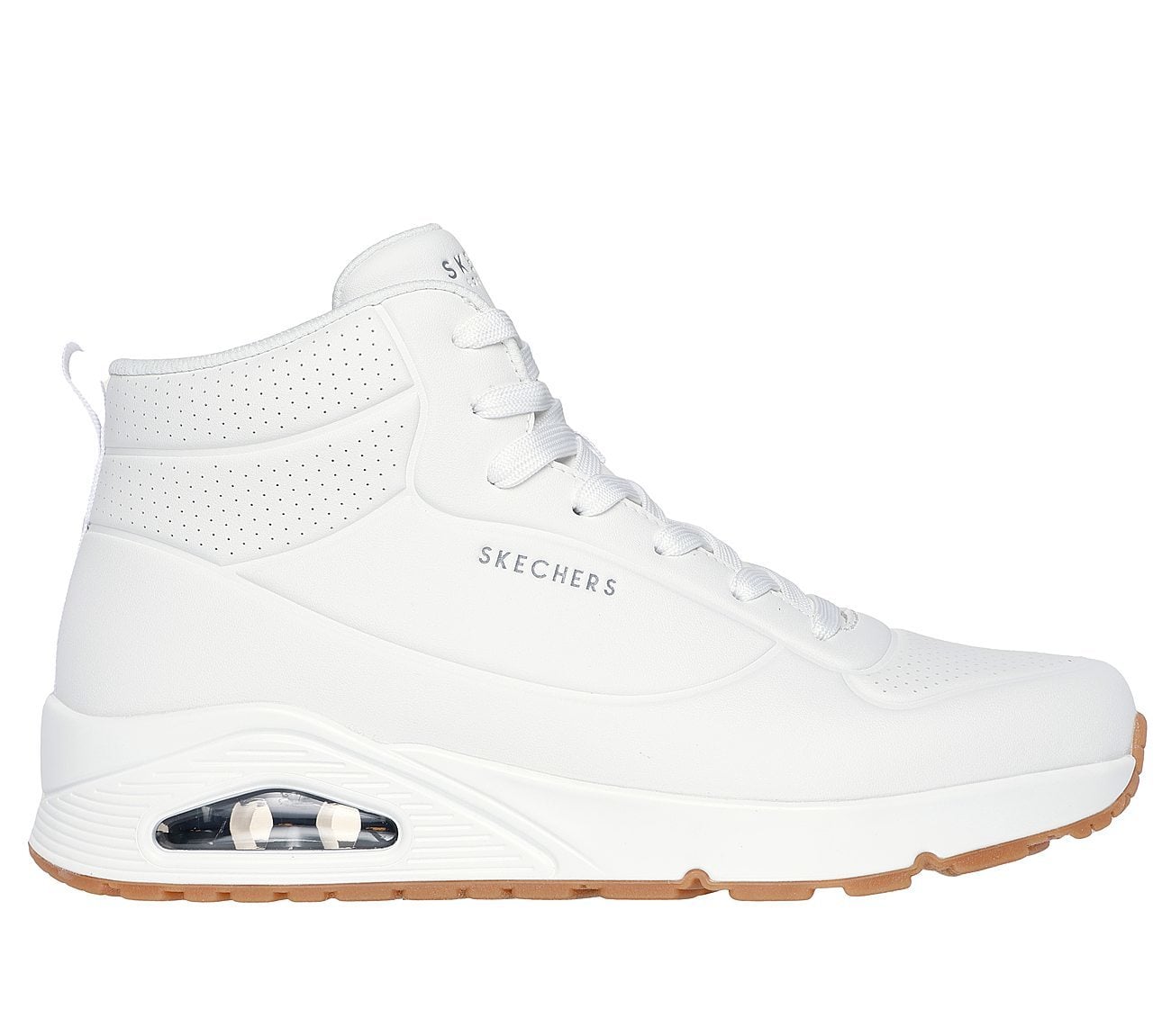 Skechers Παπούτσι Ανδρικό - Uno - Stand High 183009-WHT - White - Image 2