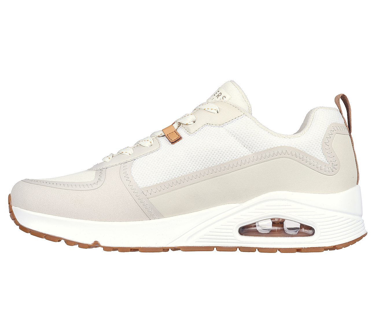 Skechers Παπούτσι Ανδρικό - Uno - Layover 183010-OFWT - WHITE - Image 2