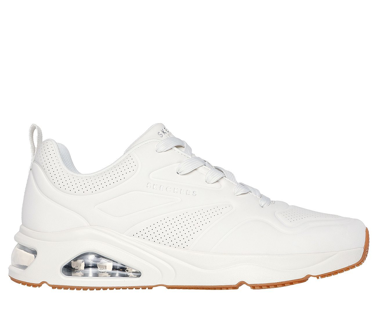 Skechers Παπούτσι Ανδρικό - Tres-Air Uno - Casairal183090-WHT White - Image 5
