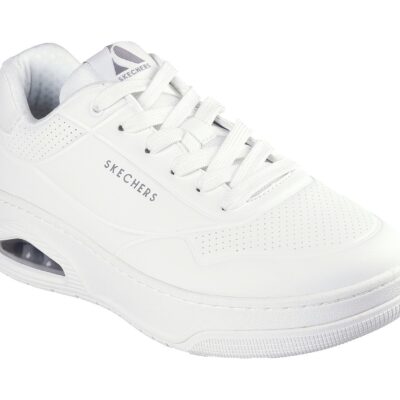 Skechers Παπούτσι Ανδρικό - Uno Court- 183145-WHT White