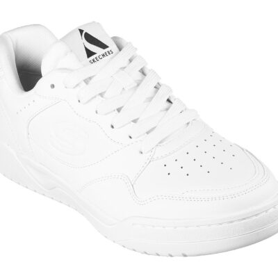 Skechers Παπούτσι Ανδρικό - Koopa - Volley Low Varsity 183240-WHT - WHITE