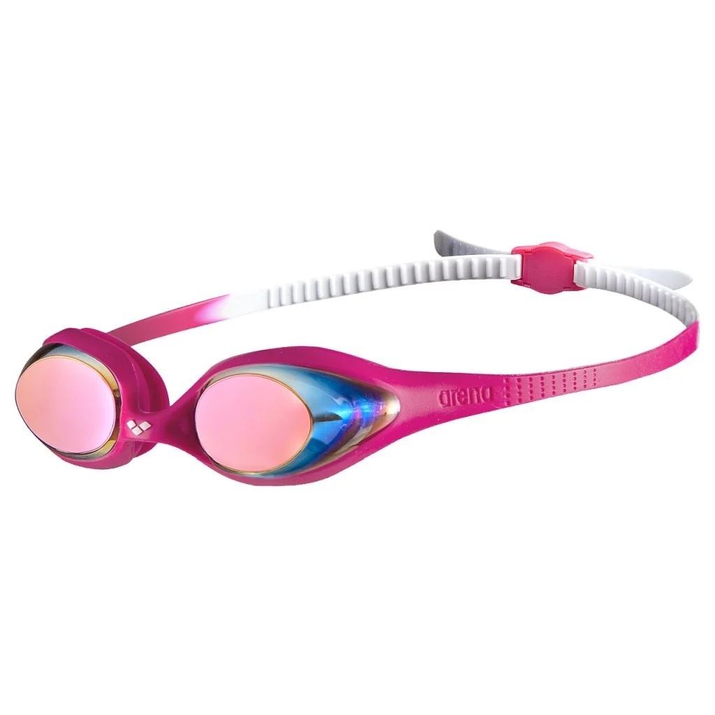 Arena Unisex Παιδικά Γυαλάκια Κολύμβησης - Spider Jr Mirror - 1E362-19 - White