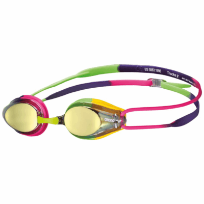 Arena Unisex Παιδικά Γυαλάκια Κολύμβησης - Tracks Jr Mirror - 1E560-896 - Violet