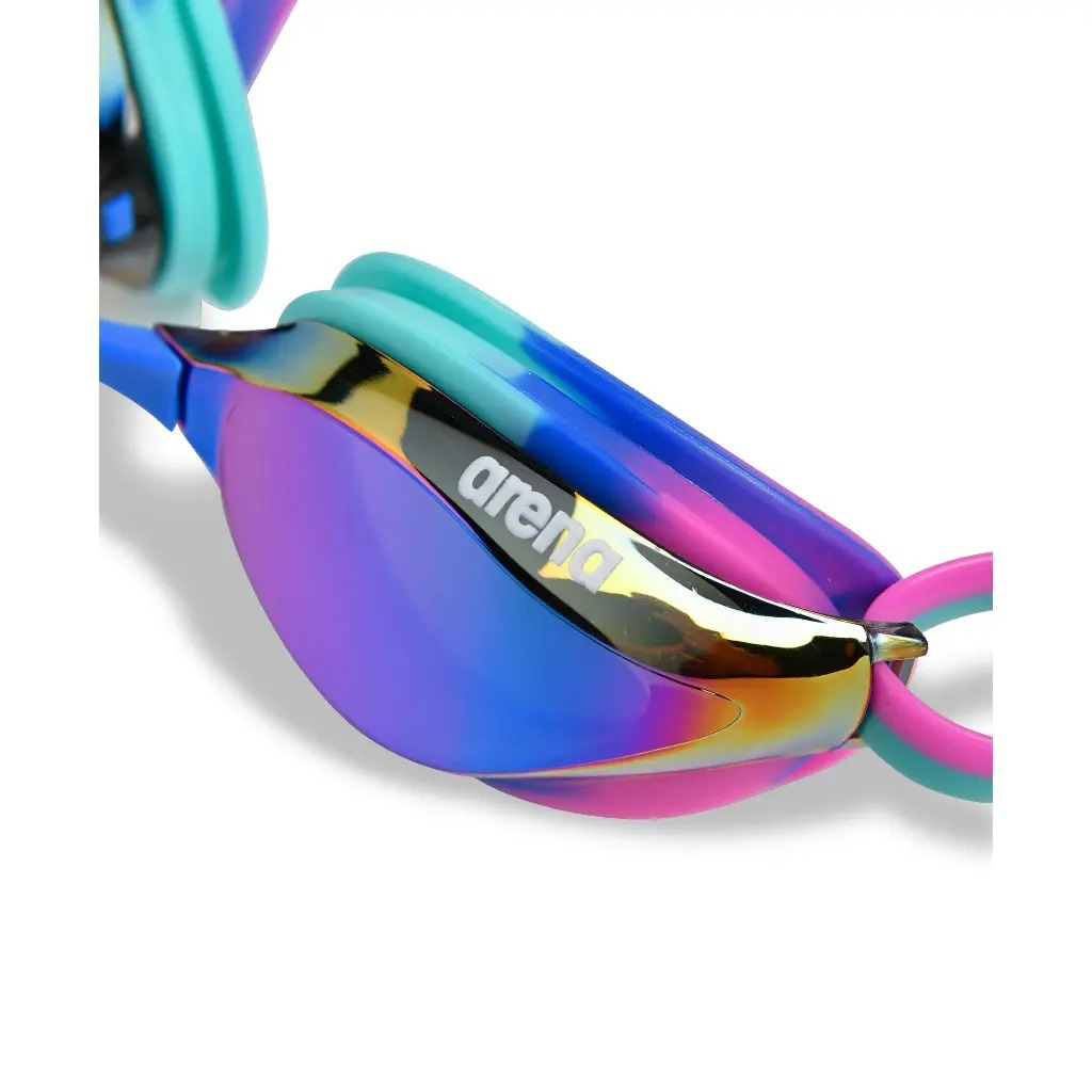 Arena Unisex Αγωνιστικά Γυαλάκια Κολύμβησης - Python Mirror - 1E763-116 - Lightblue - Image 4