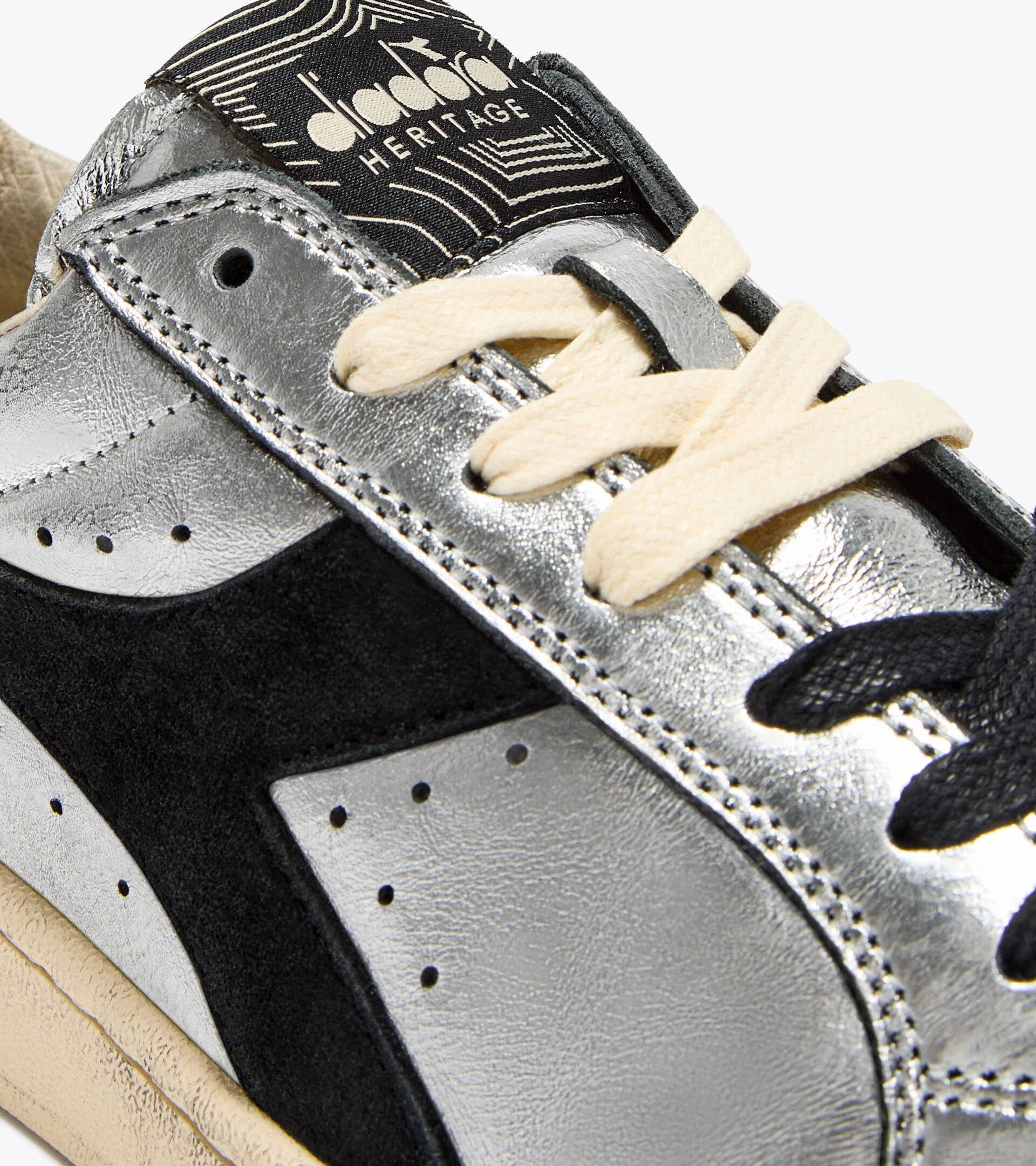 Diadora Παπούτσι Γυναικείο - PRESTIGE METAL USED - 201.182227-90002 SILVER - Image 4