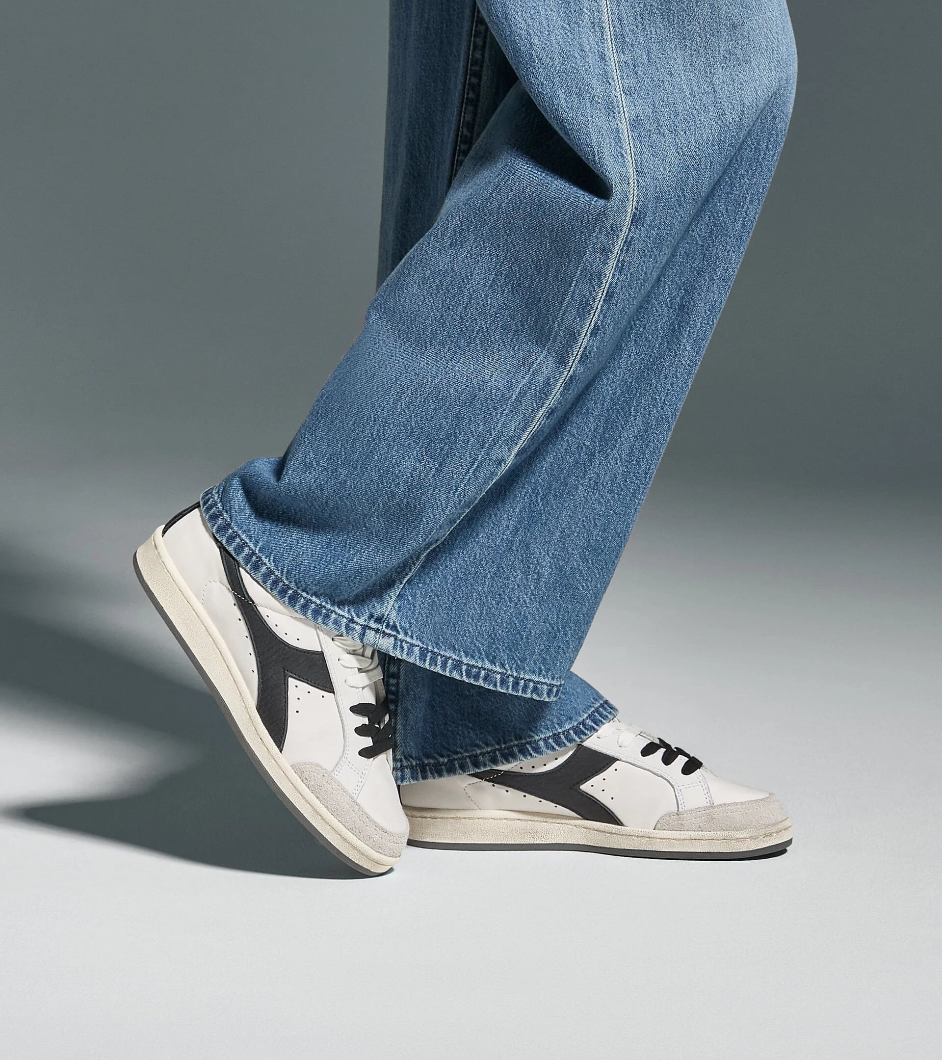 Diadora Παπούτσι Ανδρικό - PRESTIGE USED - 201.182230-C0351 WHITE BLACK - Image 6
